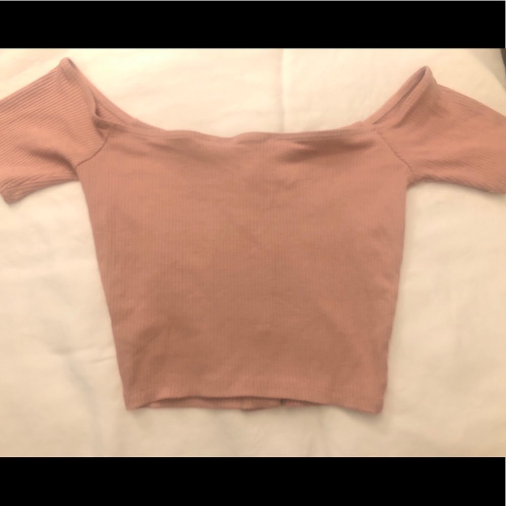 NWT Fashion Nova Off the shoulder crop top XS - Picture 4 of 8